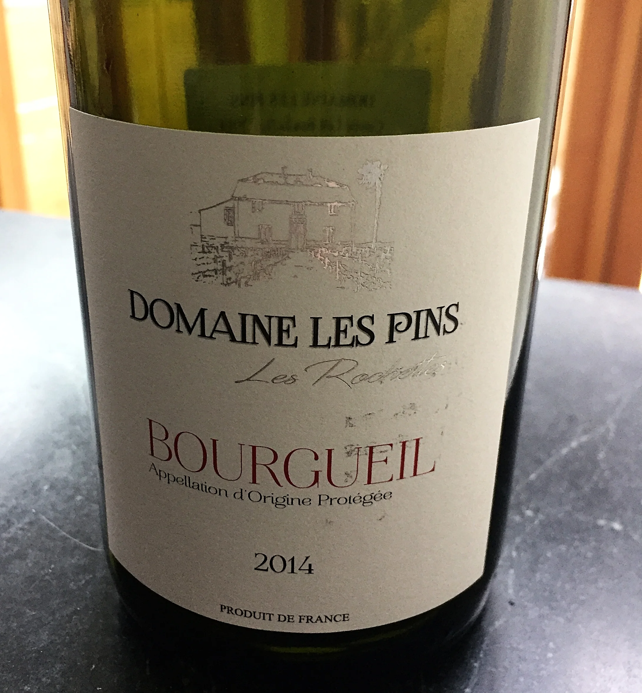Domaine Les Pins Cuvee Les Rochettes 2014 Cabernet Franc from the Loire review