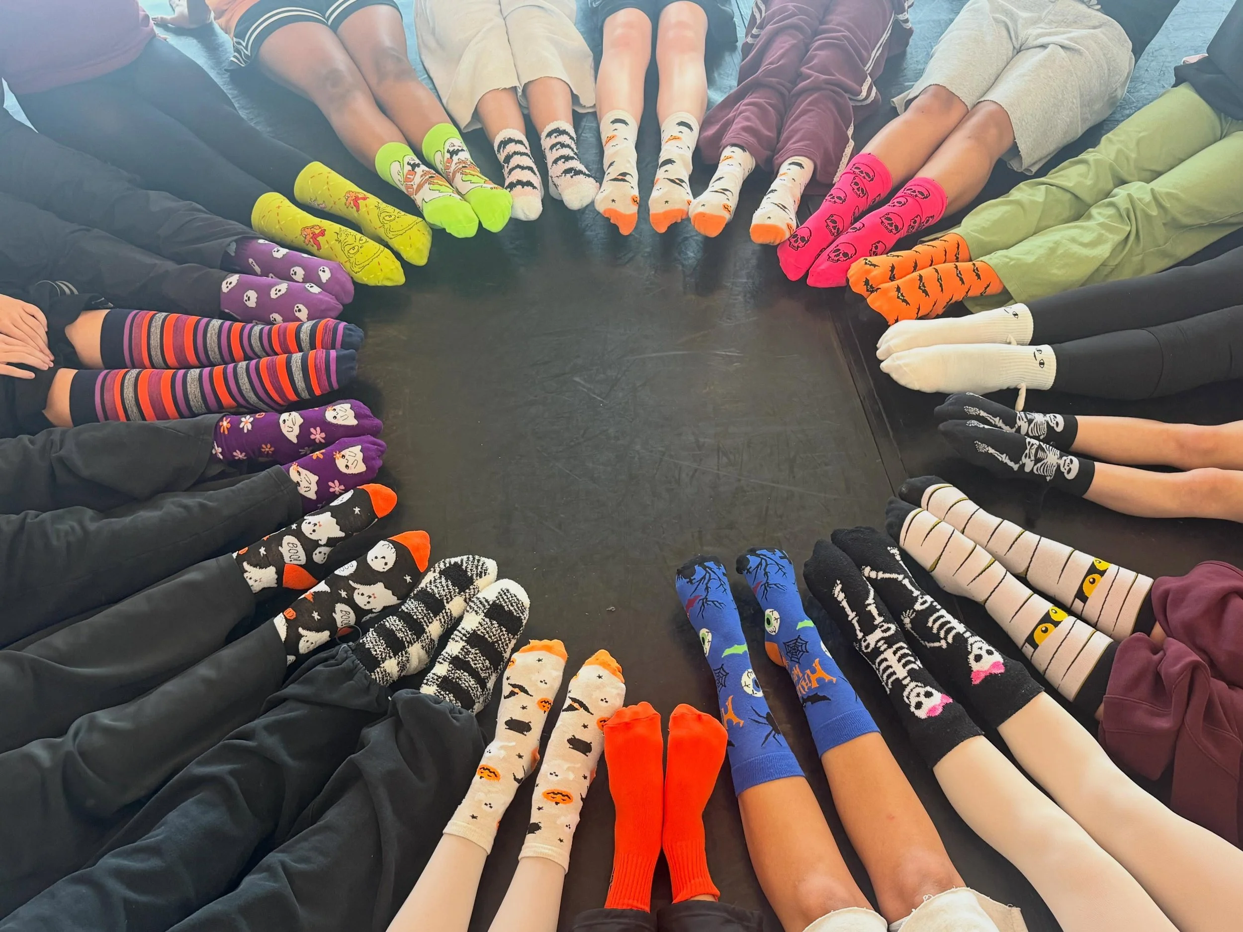 Our dancers brought the cutest, craziest socks to the studio today! We loved seeing all those fun and creative feet dancing around! 💗

Tomorrow is DRESS LIKE A DIAMOND STAFF MEMBER DAY! We can&rsquo;t wait to see everyone&rsquo;s outfits 💎
