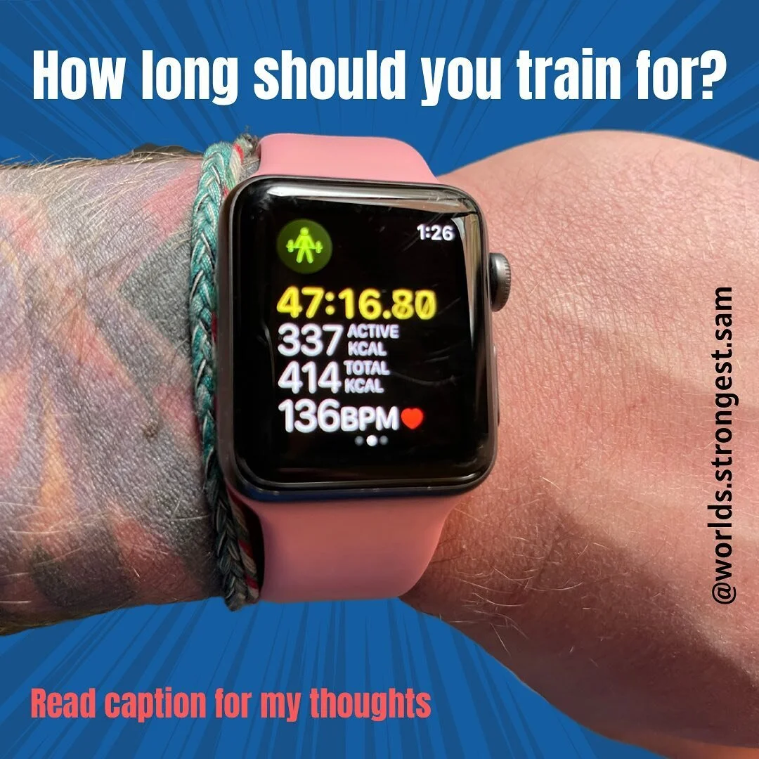 👆🏻Session included a 5 min warm-up and semi-regular mirror flexing.

I used to think I had to be in the gym for 90 minutes to get a decent workout in.

Which was a limit in itself.

Because if I didn&rsquo;t have that time, I just didn&rsquo;t both