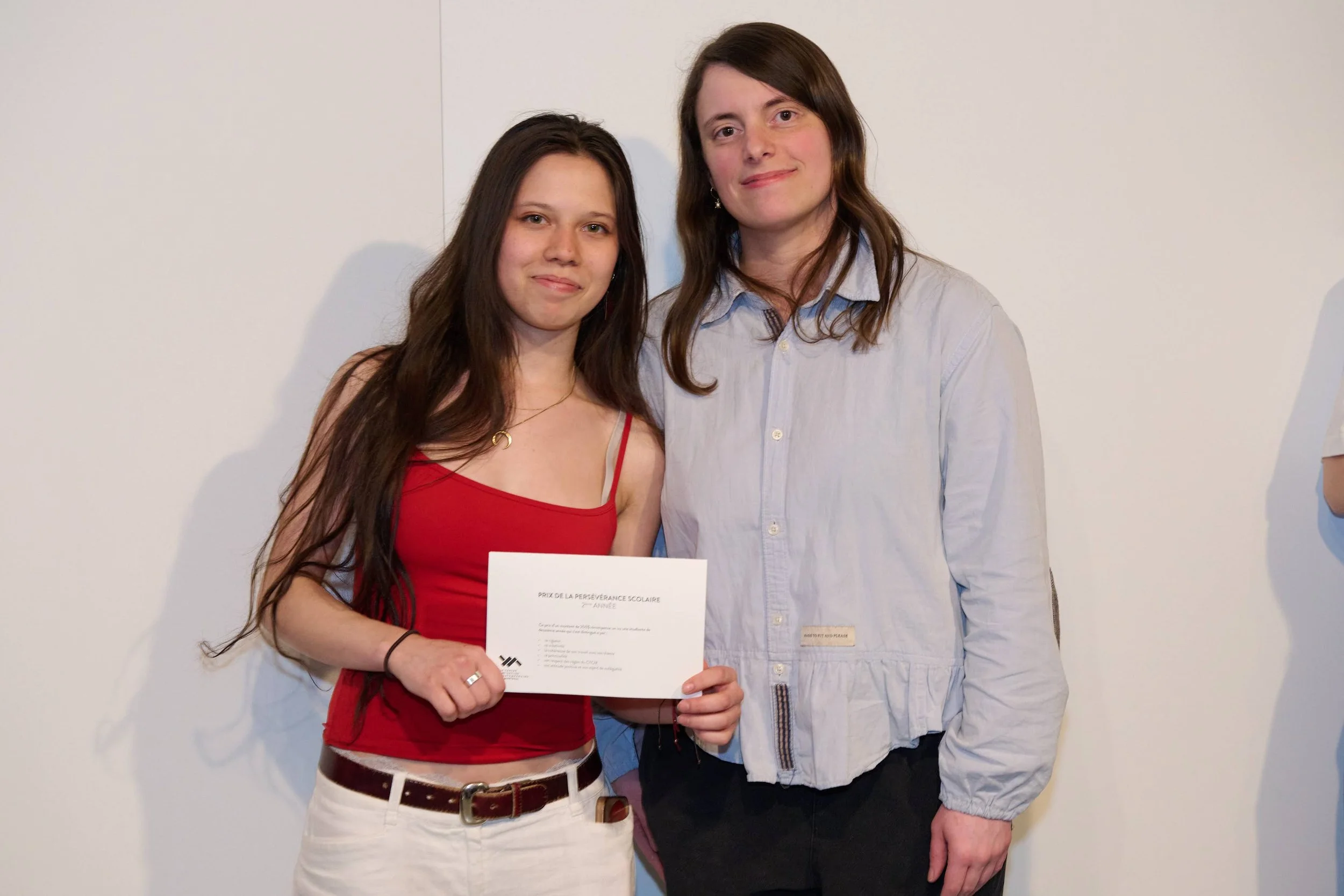 Prix de la Persévérance scolaire - 2ème année 2026 - Maurice Brassard et fils