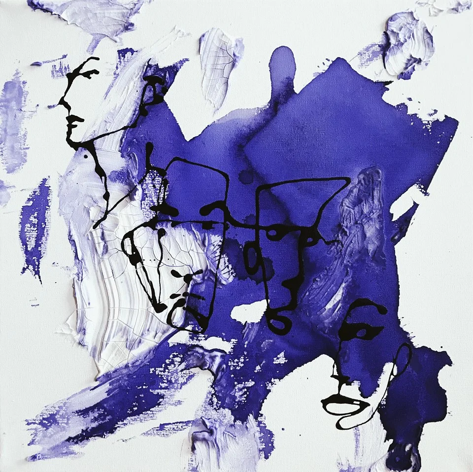 20 x 20 x .75 inches SOLD - Vienna, Austria