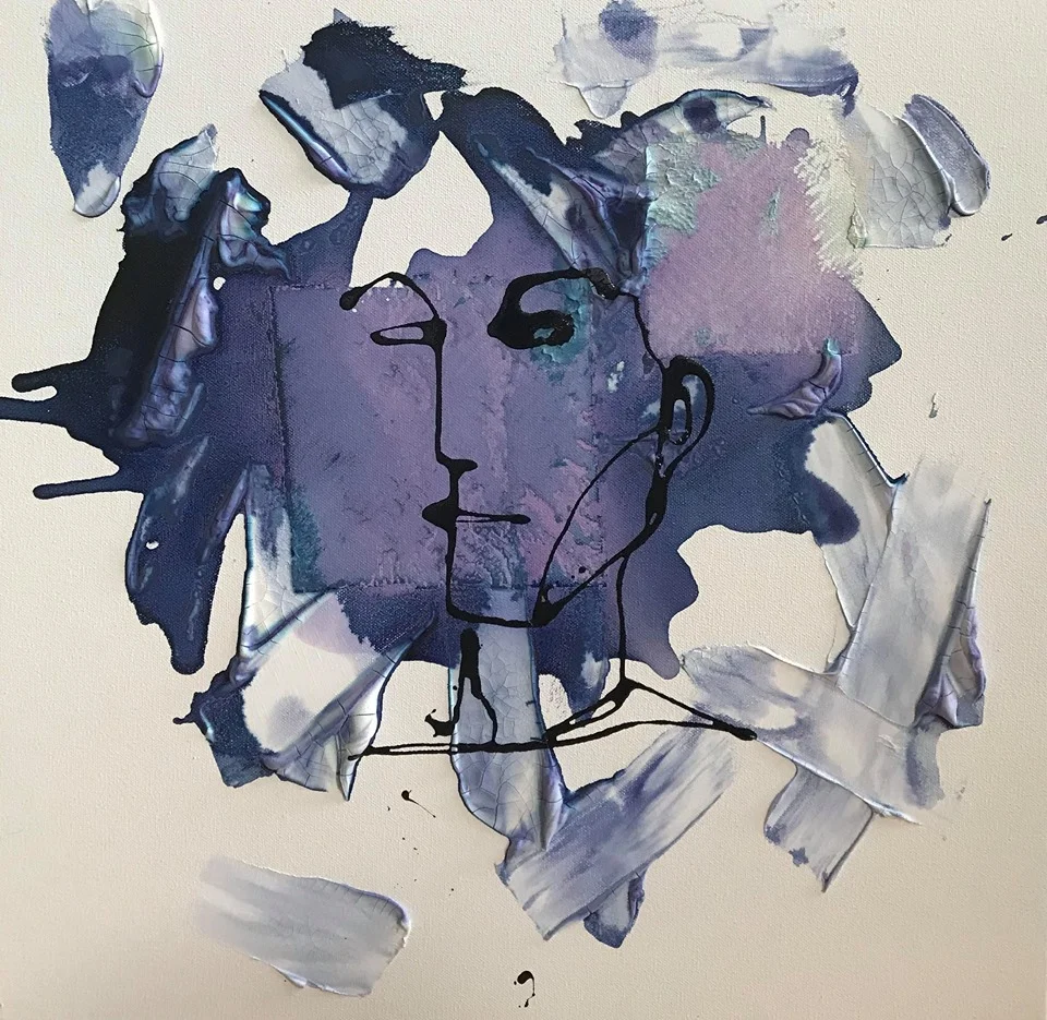 ALL THAT WAS LOST CAN STILL BE FOUND 20 X 20 x .75 inches SOLD