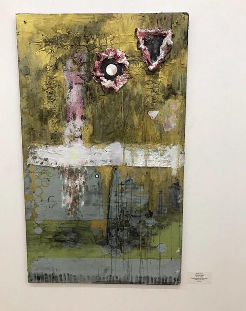 DELERIUM WALTZ 24 x 48 x .75 inches $2000
