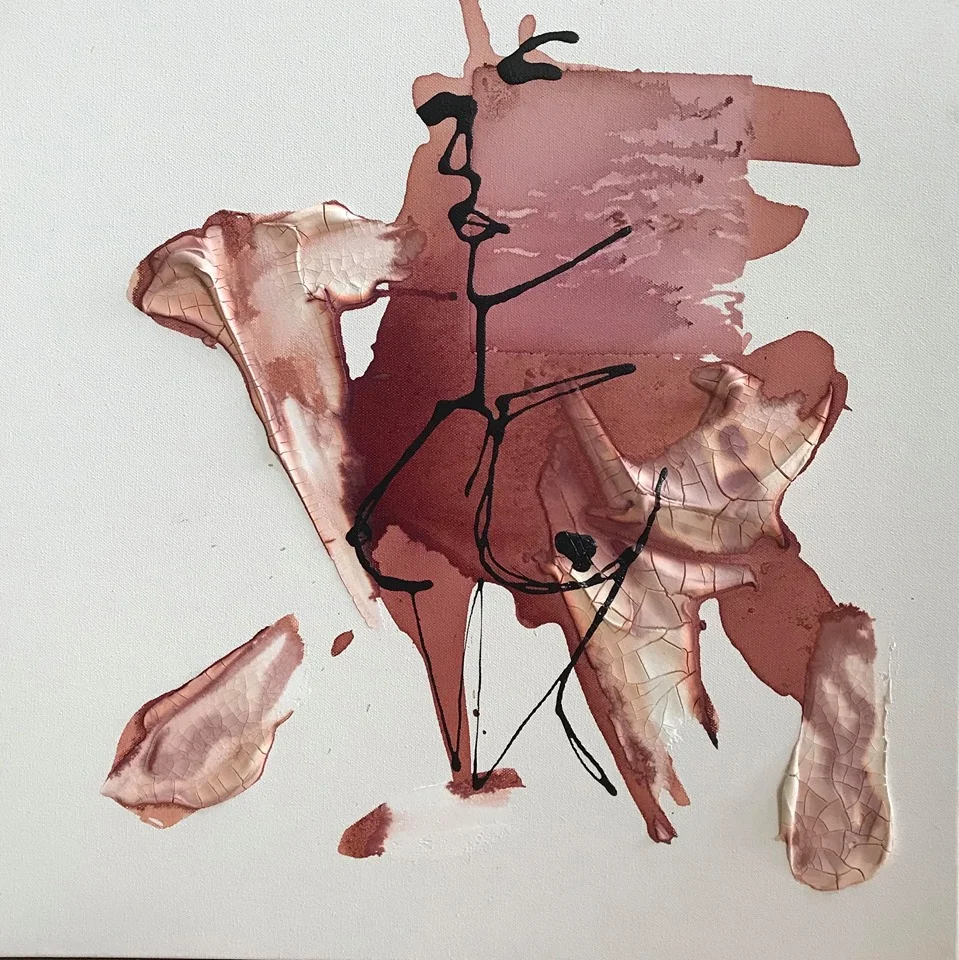 ALL THAT WAS LOST CAN STILL BE FOUND 20 X 20 x .75 inches $750