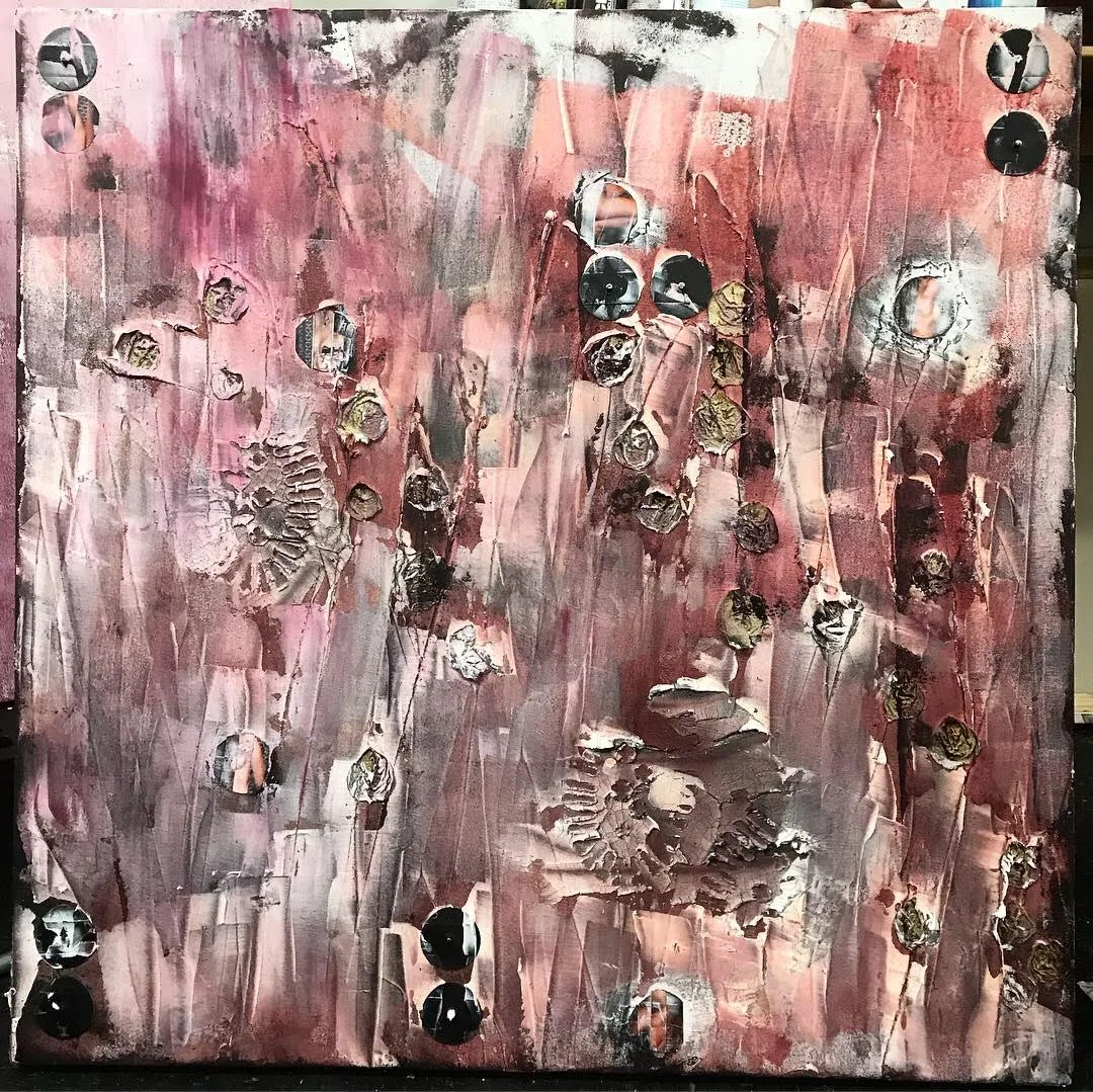 DEAR PRUDENCE 30 X 30 x 1 inches SOLD