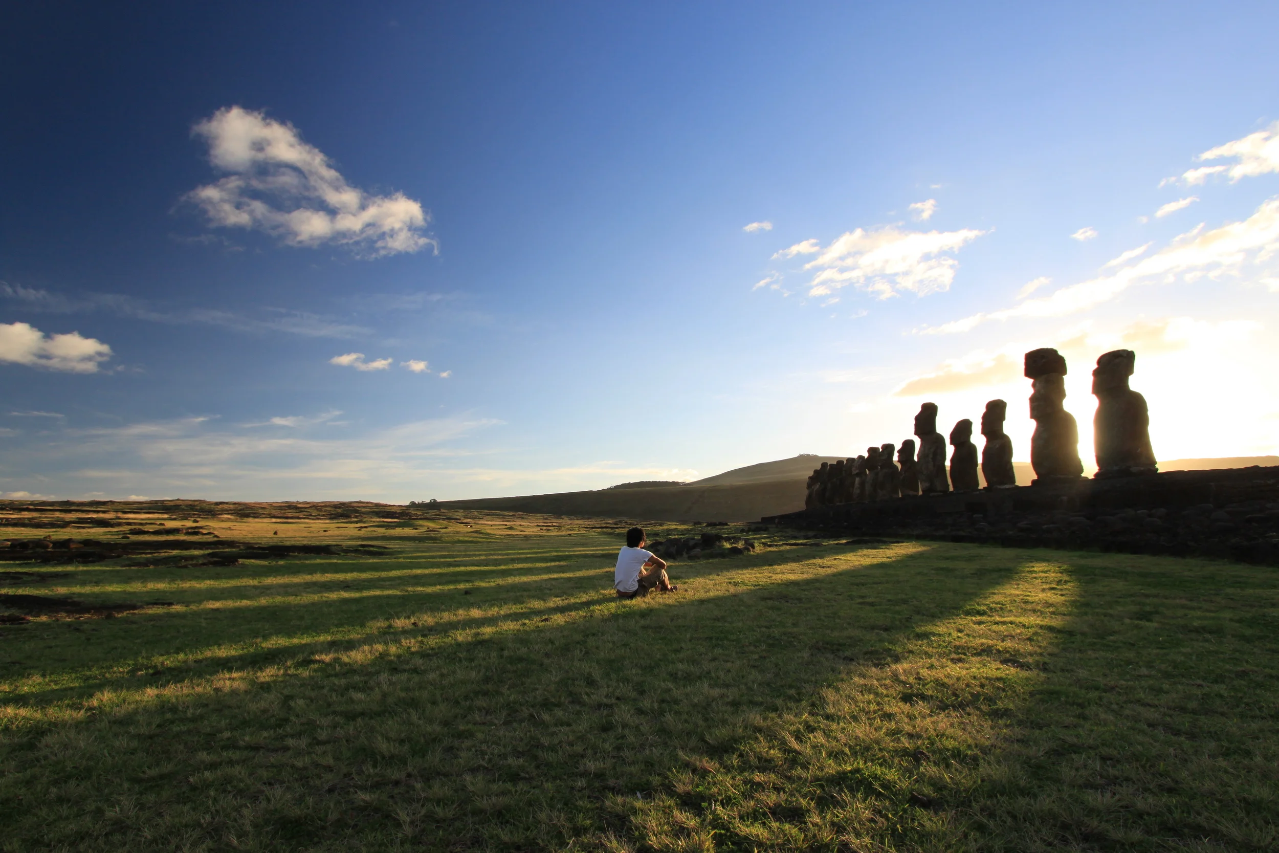 Waking Up with the Moai