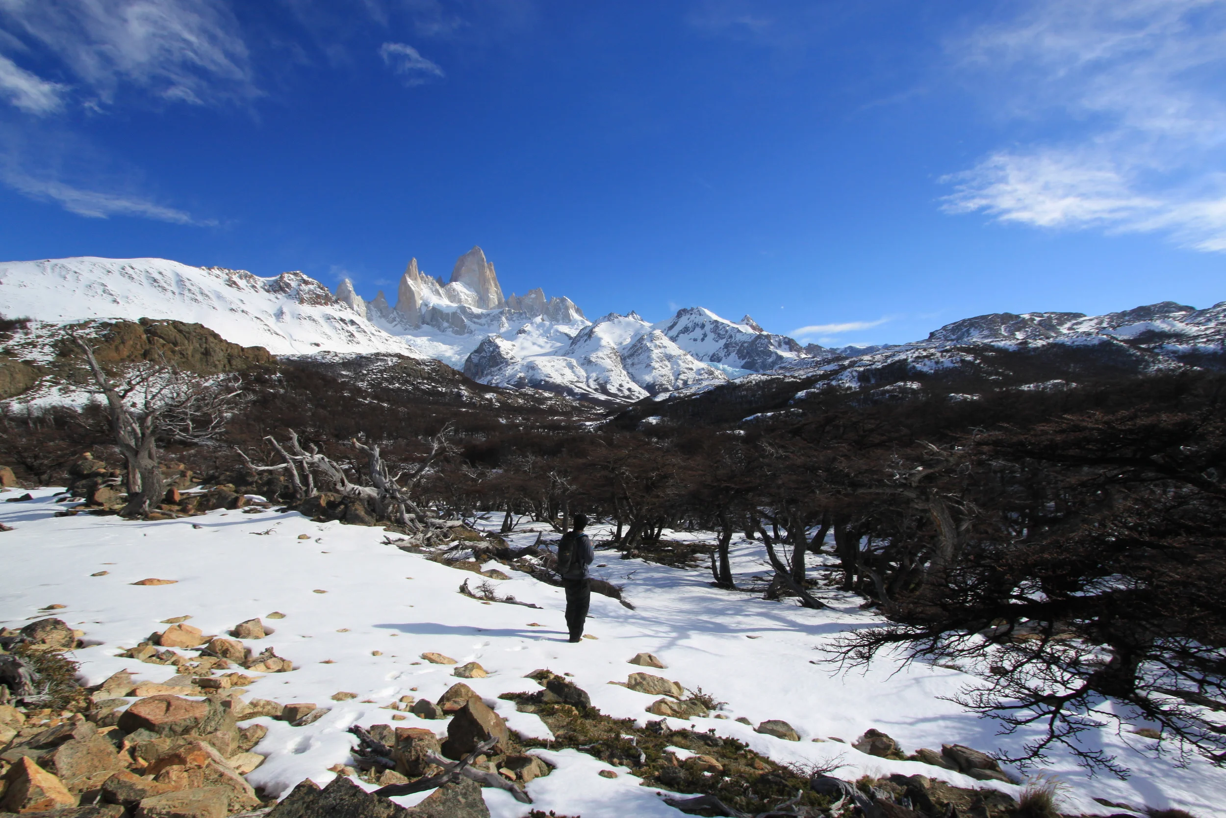 Approaching Fitz Roy