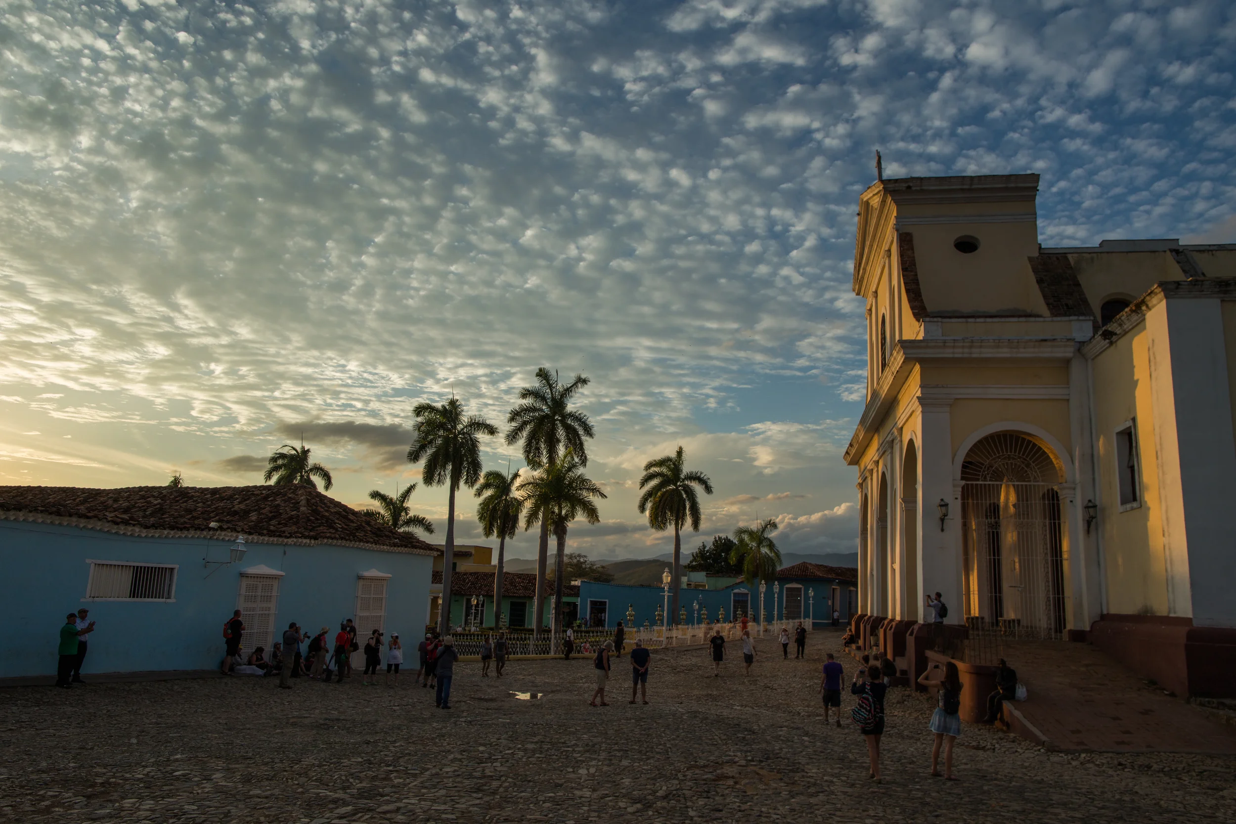 Catching the Last Plaza Light 