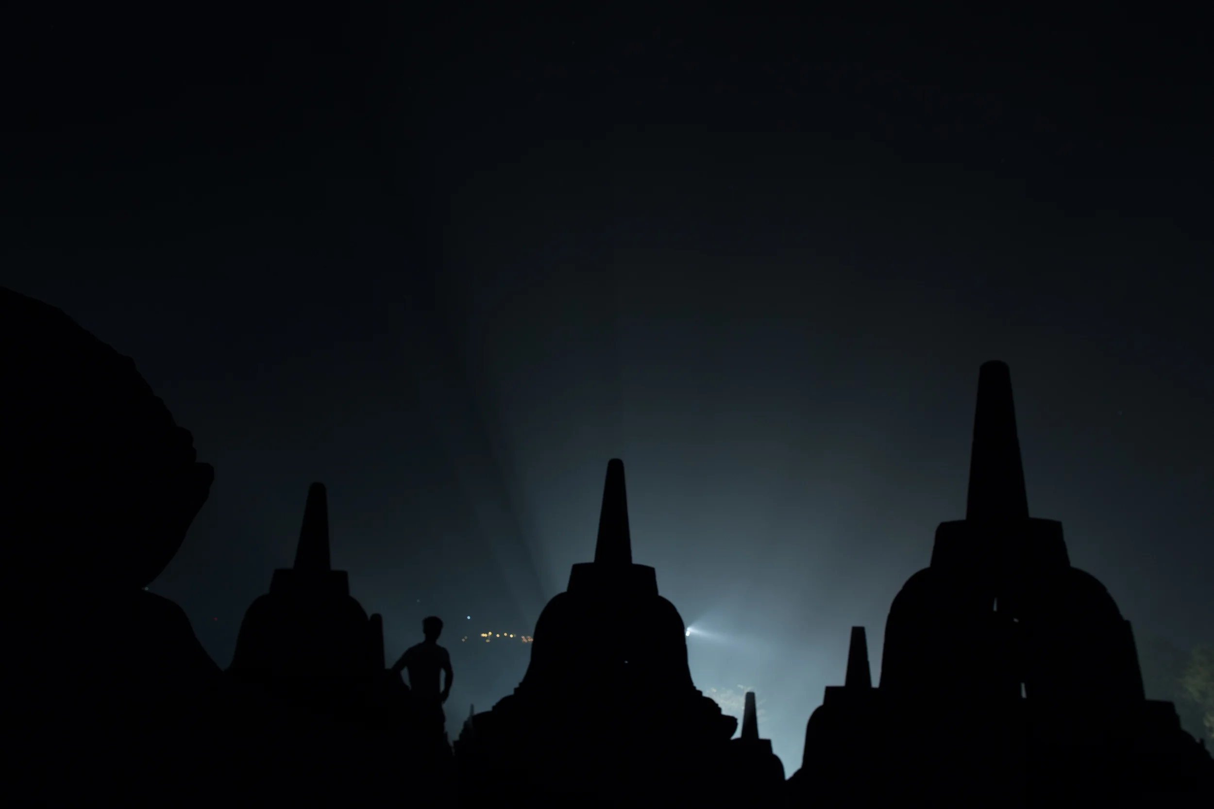 The Eerie Walk to Borobudur