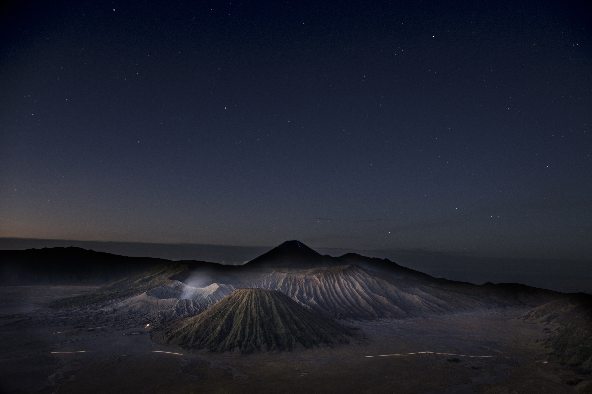 Mount Bromo at First Light