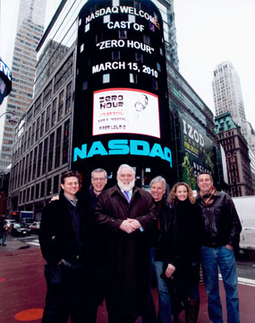 Jim rings the closing bell at NASDAQ