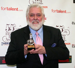 Jim Brochu wins the Drama Desk Award