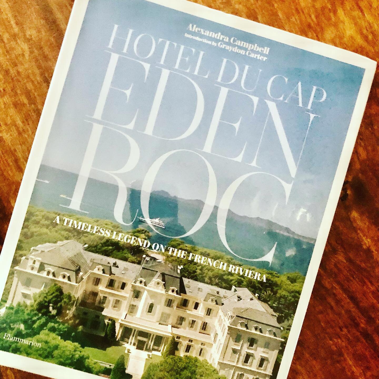 I just received this beautiful book from @Oetkercollecction written by @Alexandracampbellbooks highlighting the 150 year history of @HotelDuCapEdenRoc.  I am excited to add this beauty to my collection.
 
#FranceIsOpen #WhereTheMagicHappens #HotelduC