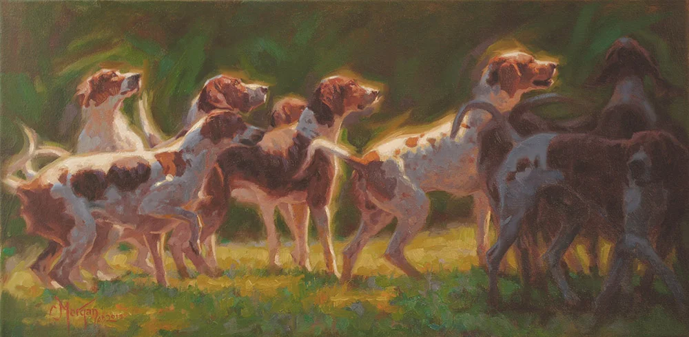 Emerging Artist, Cecile Morgan, On the Ready