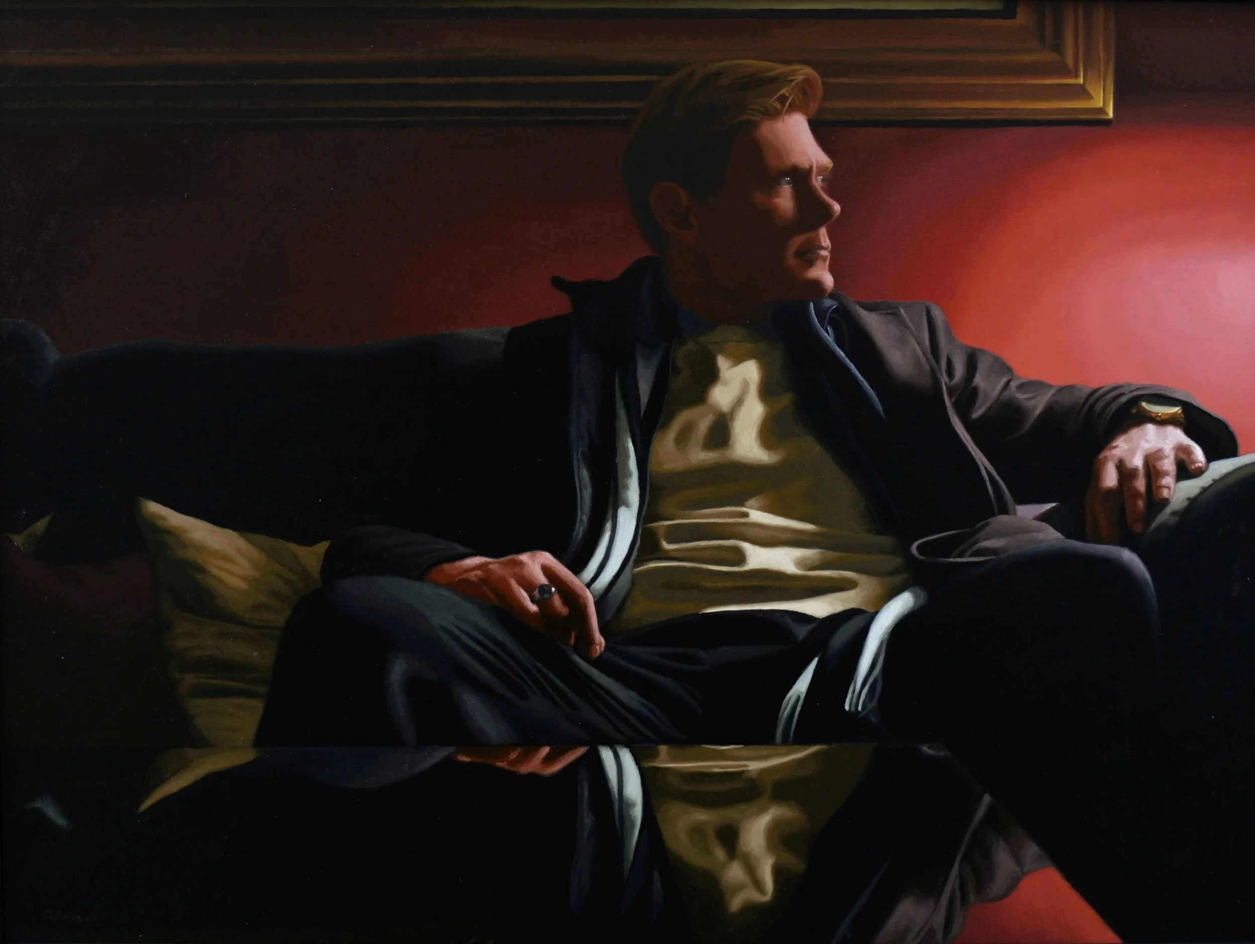 Emerging, Michael Gilmour, Sitting Waiting