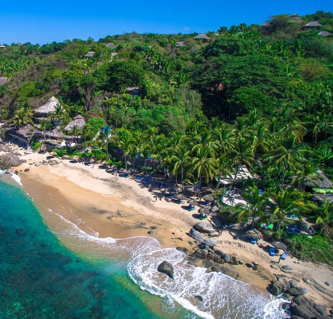 THE BEACH AT PLAYA ESCONDIDA