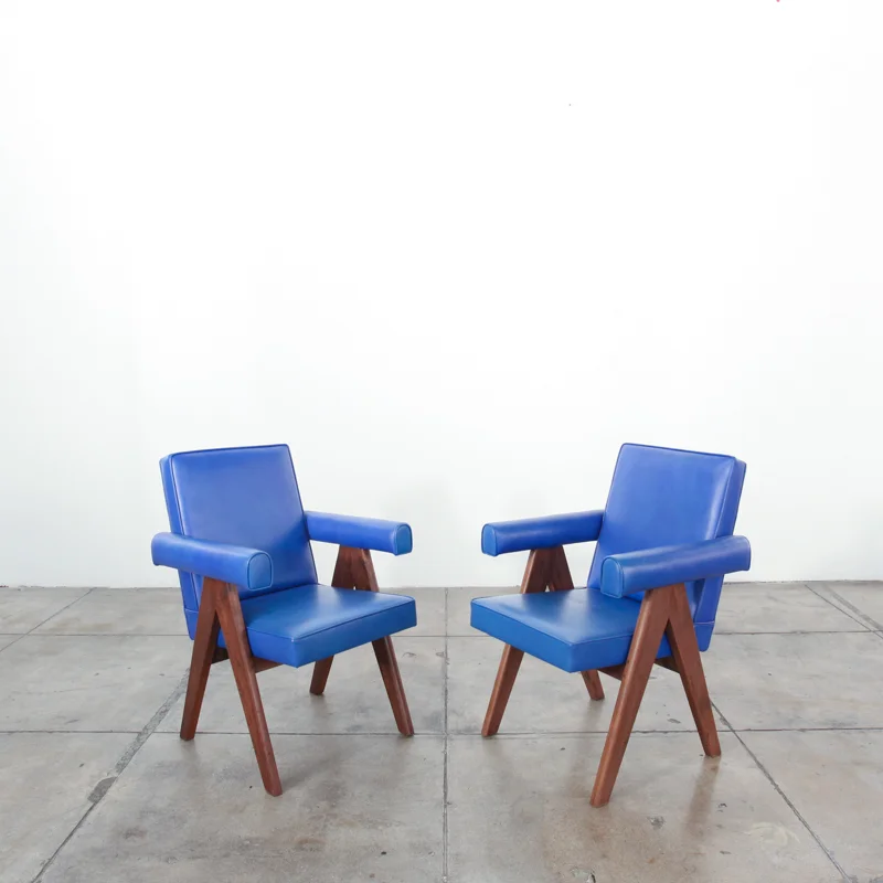 The bigger pieces of furniture are from Galerie Half . 