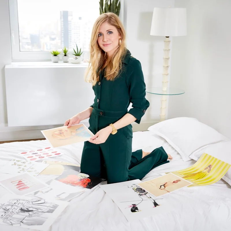 DEANNA FIRST Featured 2.4-2.10.19 Fashion Illustrator, Reiki Instructor + Cat Mama