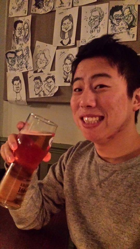 Seong-Ho Kwak Tenor Home town: Kingston-upon-Thames Dream job: Can’t decide...Professional Pun Writer? (If that’s a real job.) Real job: Project Manager at a translation agency (Yep, the same one as Lena). When not singing, most likely to be found : eating, drinking or trying to learn more languages. Secret superpower: Underneath my smiley exterior, I’m actually a cold, heartless Ice Man. What I love about this group: Everyone genuinely gets along, even when they’re not drunk. It’s life-affirming. It would be enough to melt my heart, if I had one. Still a bit gutted that we didn’t end up calling ourselves the Tonal Eclipse of the Heart.