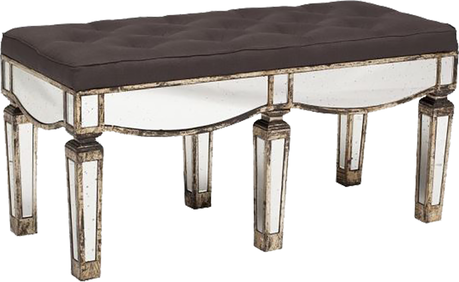 Nina Mirrored Bench