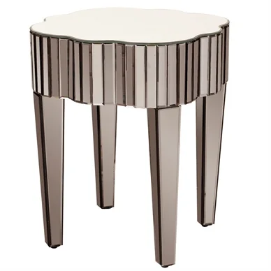 Elliot Mirrored Side Table