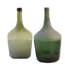 Green Glass Bottles