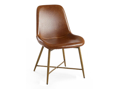 Pickett Cognac Leather Chair