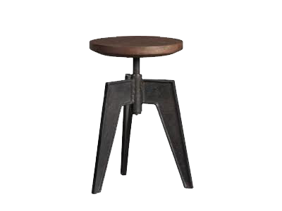 Ripley Wood & Metal Side Table