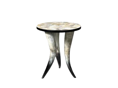 Steepe Horn Side Table