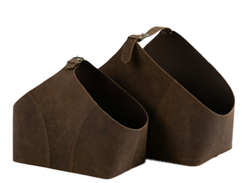 Auskin Leather Baskets