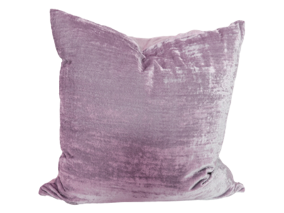 Purple Light Velvet Pillow