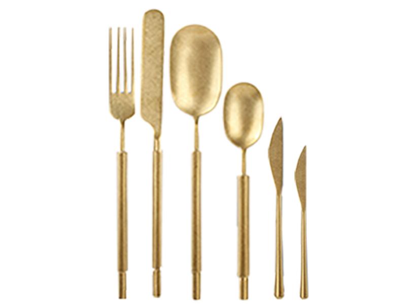 Midas Antique Gold Flatware