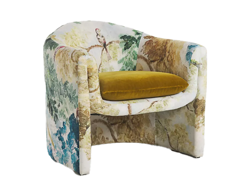 Alora Botanical Sculptural Chair