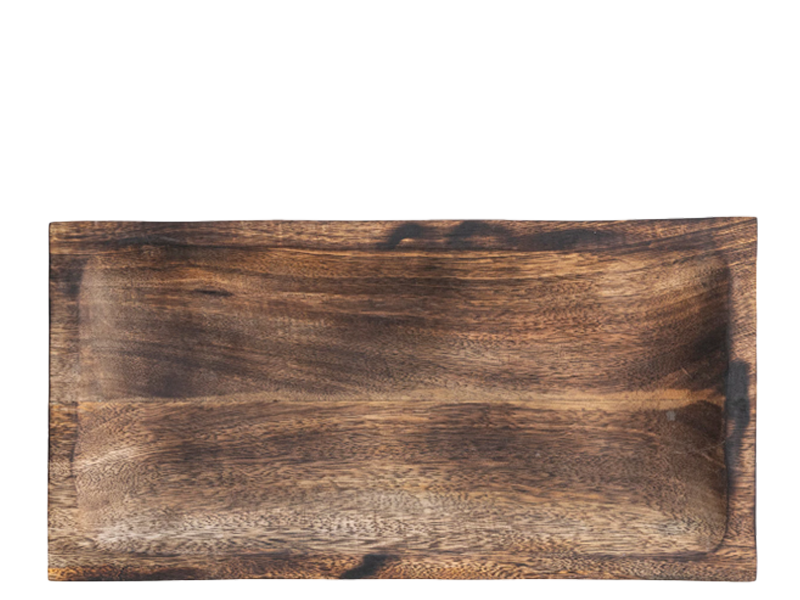 Brinley Charred Wood Tray