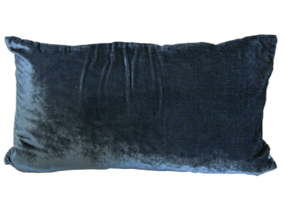 Blue Velvet Lumbar
