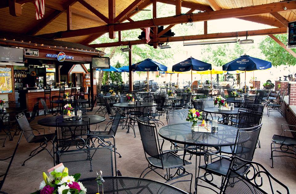Enjoy the outside patio