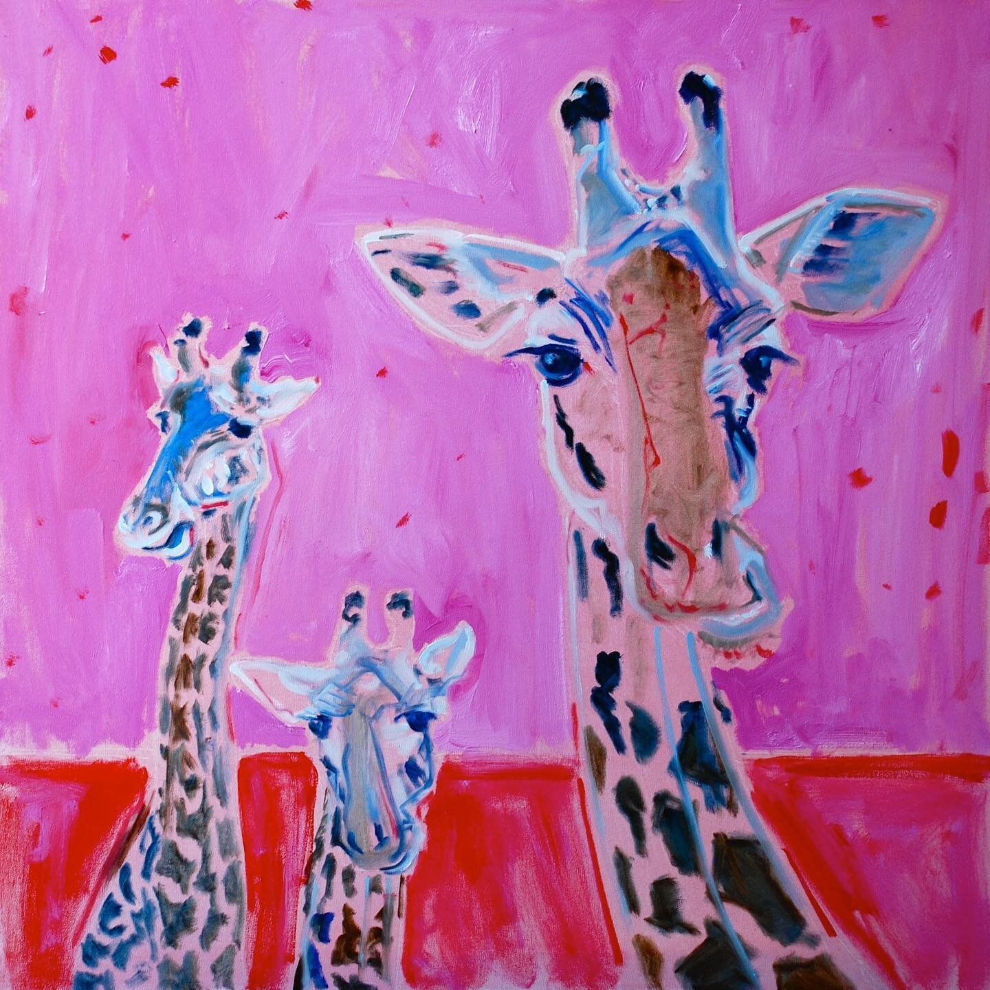 ...the pink brigade...
#giraffe #pink #instagood #gallery #photooftheday #instaartist  #artoftheday #expression #impressions