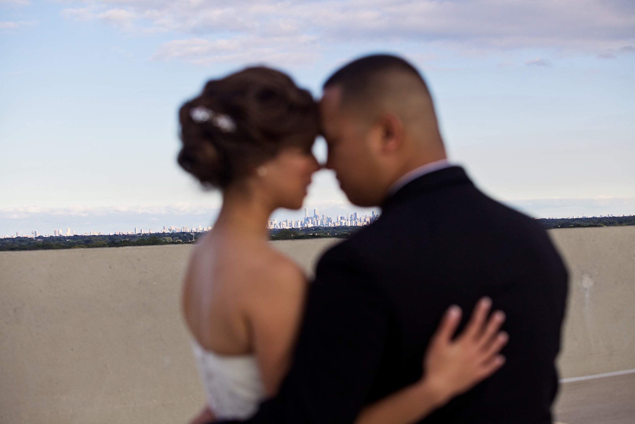 Chicago Skyline Wedding Photos