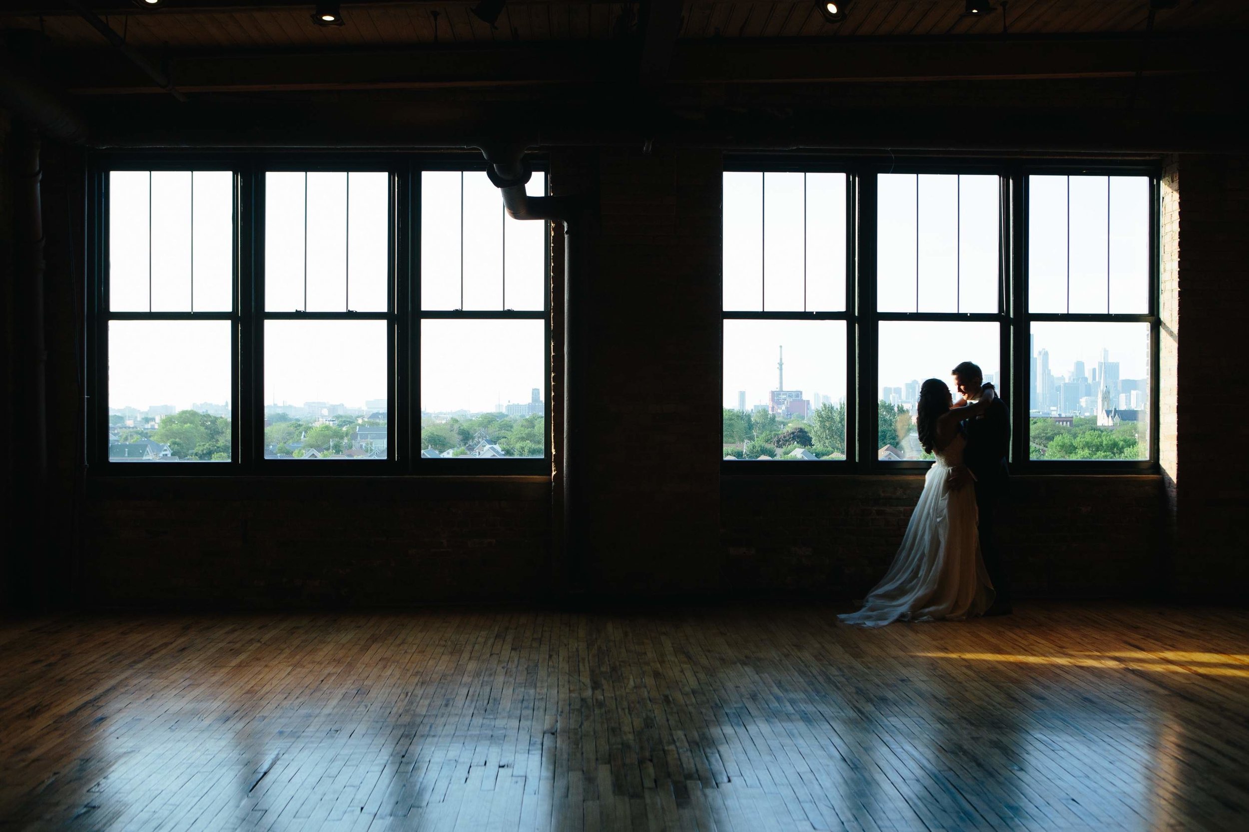 Chicago Skyline Wedding Photos