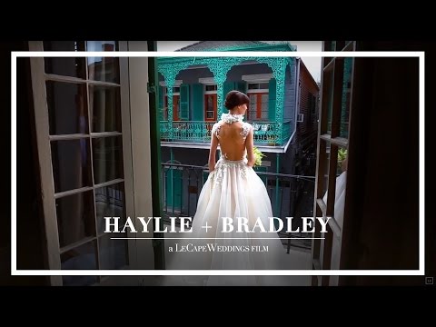 Stunning New Orleans fête featuring a six-foot-tall cake // Wedding Film by Le Cape Weddings