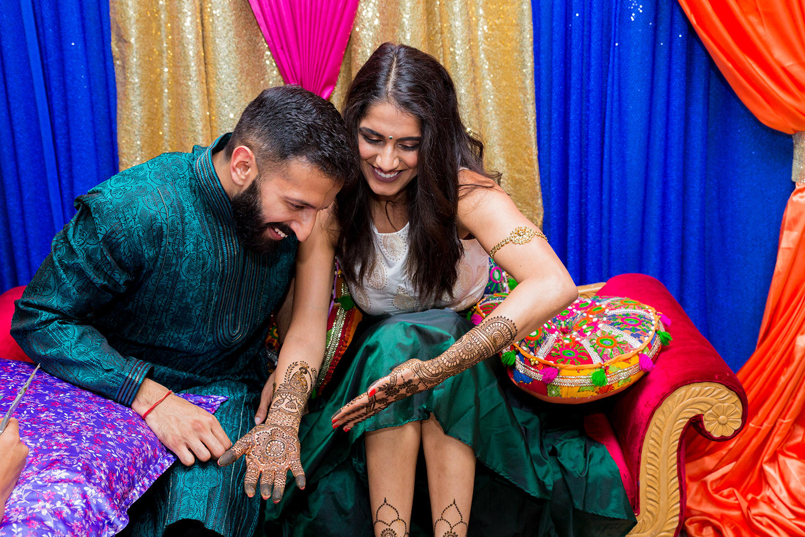 Le Cape Weddings - Sumeet and Chavi - Mendhi -74.jpg