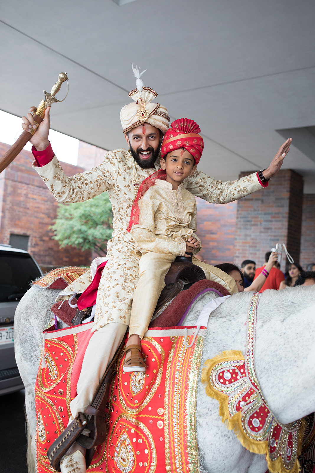 Le Cape Weddings - Sumeet and Chavi - Baraat --21.jpg