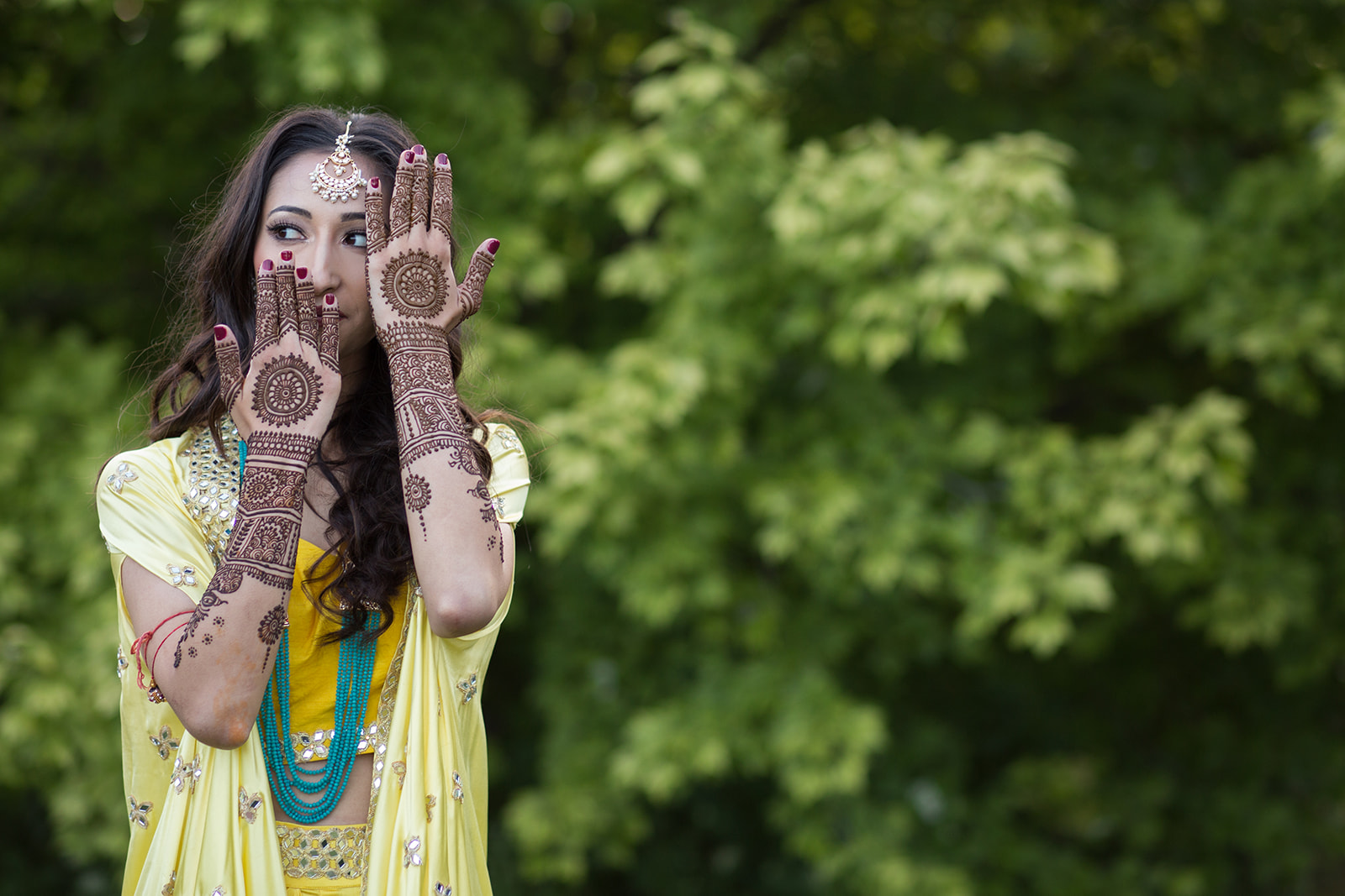 Le Cape Weddings - Puja and Kheelan - Mendhi A   -33.jpg