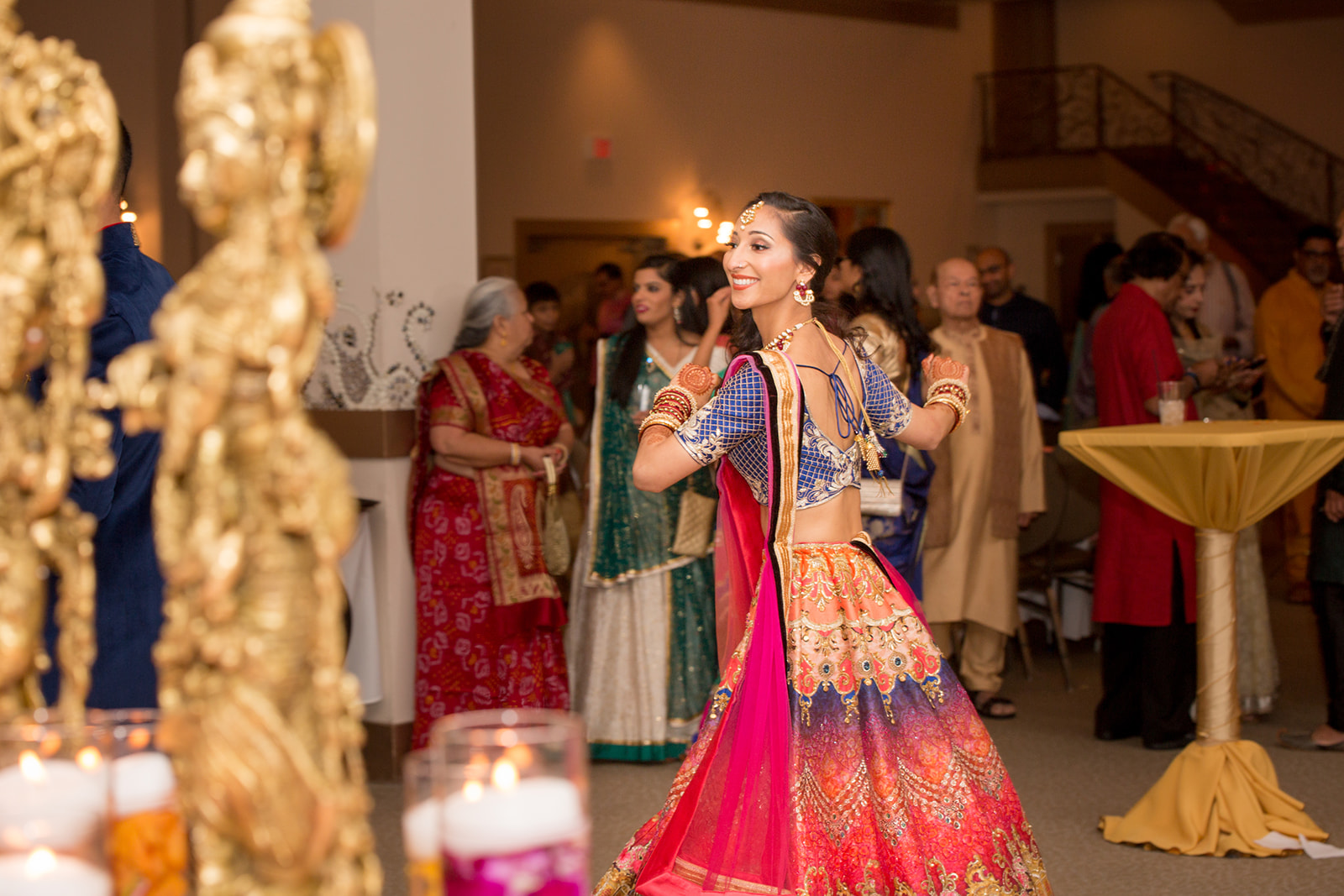 Le Cape Weddings - Puja and Kheelan - Garba A -193.jpg