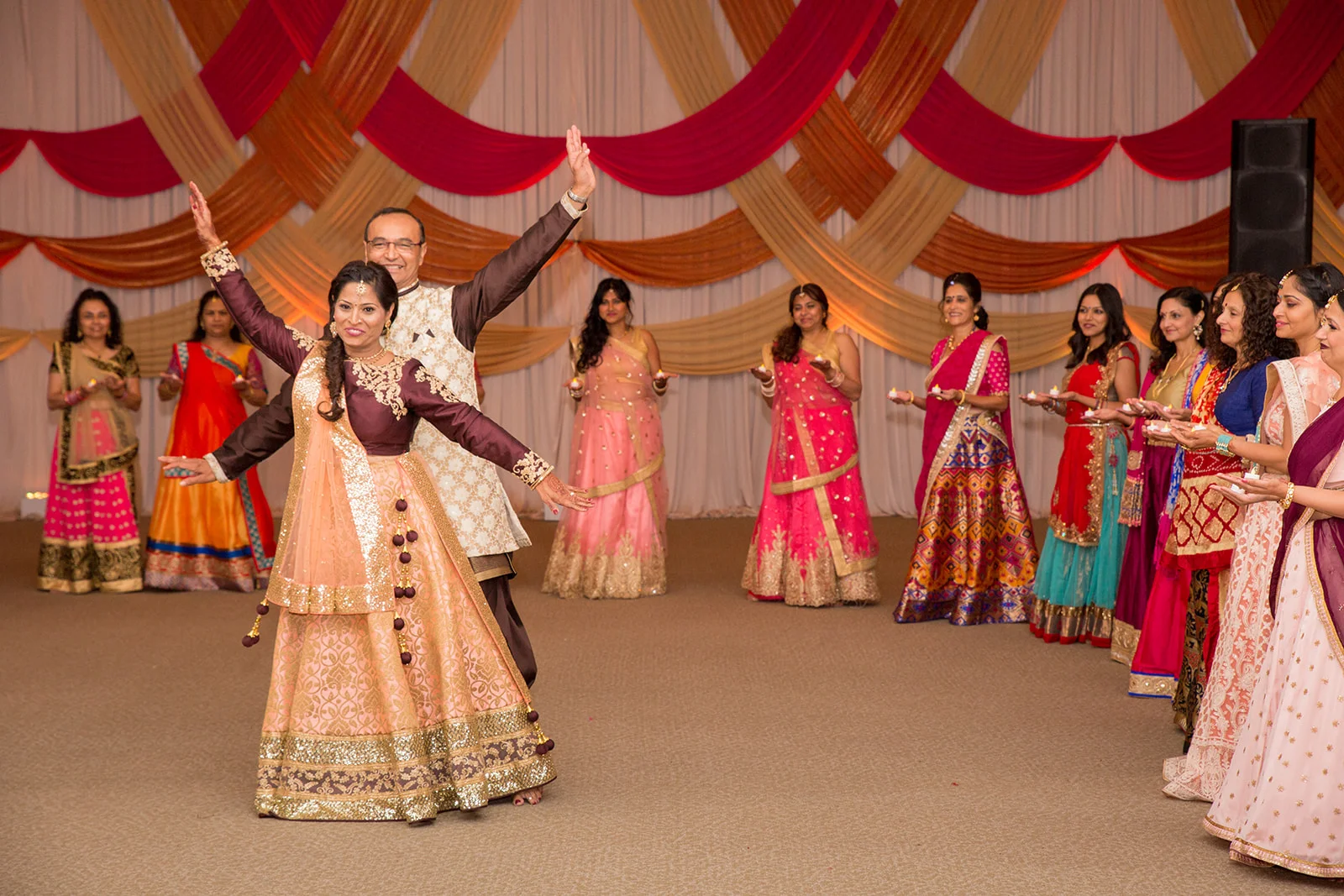 Le Cape Weddings - Puja and Kheelan - Garba A -253.jpg