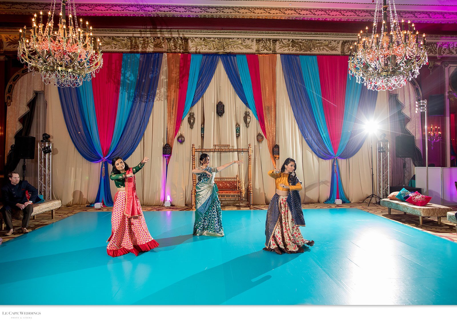 Le Cape Weddings - S and K - Palmer House Indian Wedding - Reception-35.jpg