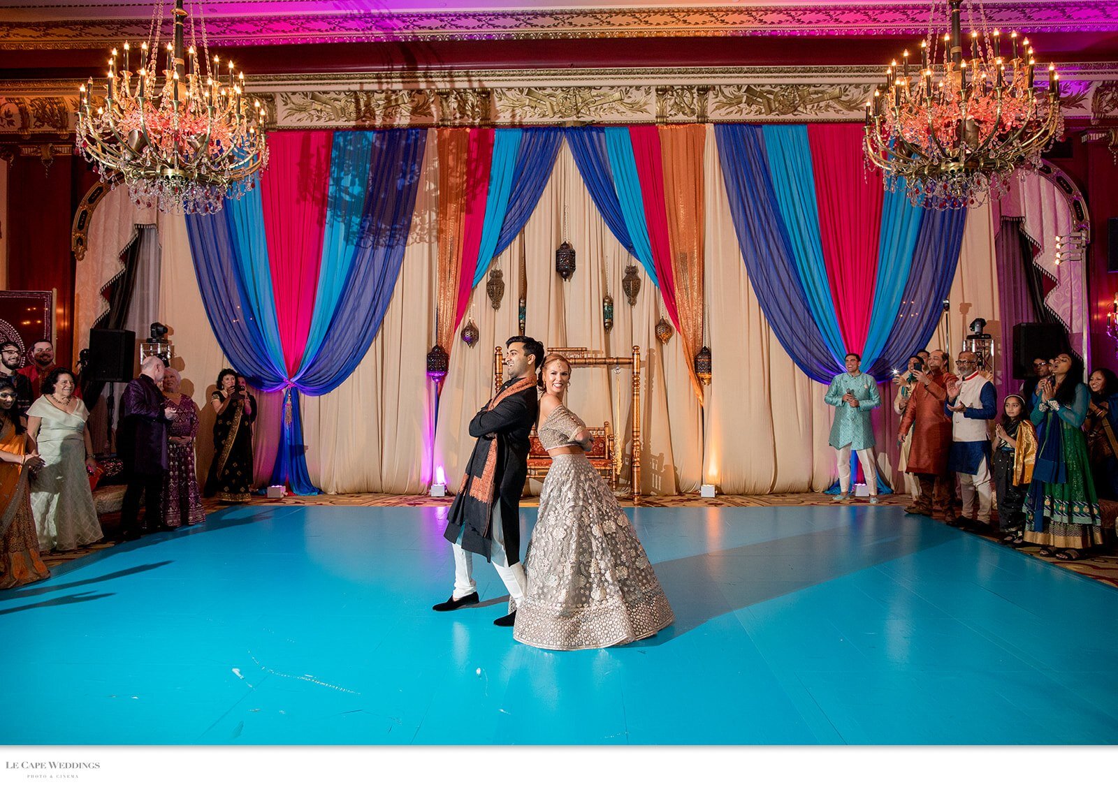 Le Cape Weddings - S and K - Palmer House Indian Wedding - Reception-89.jpg