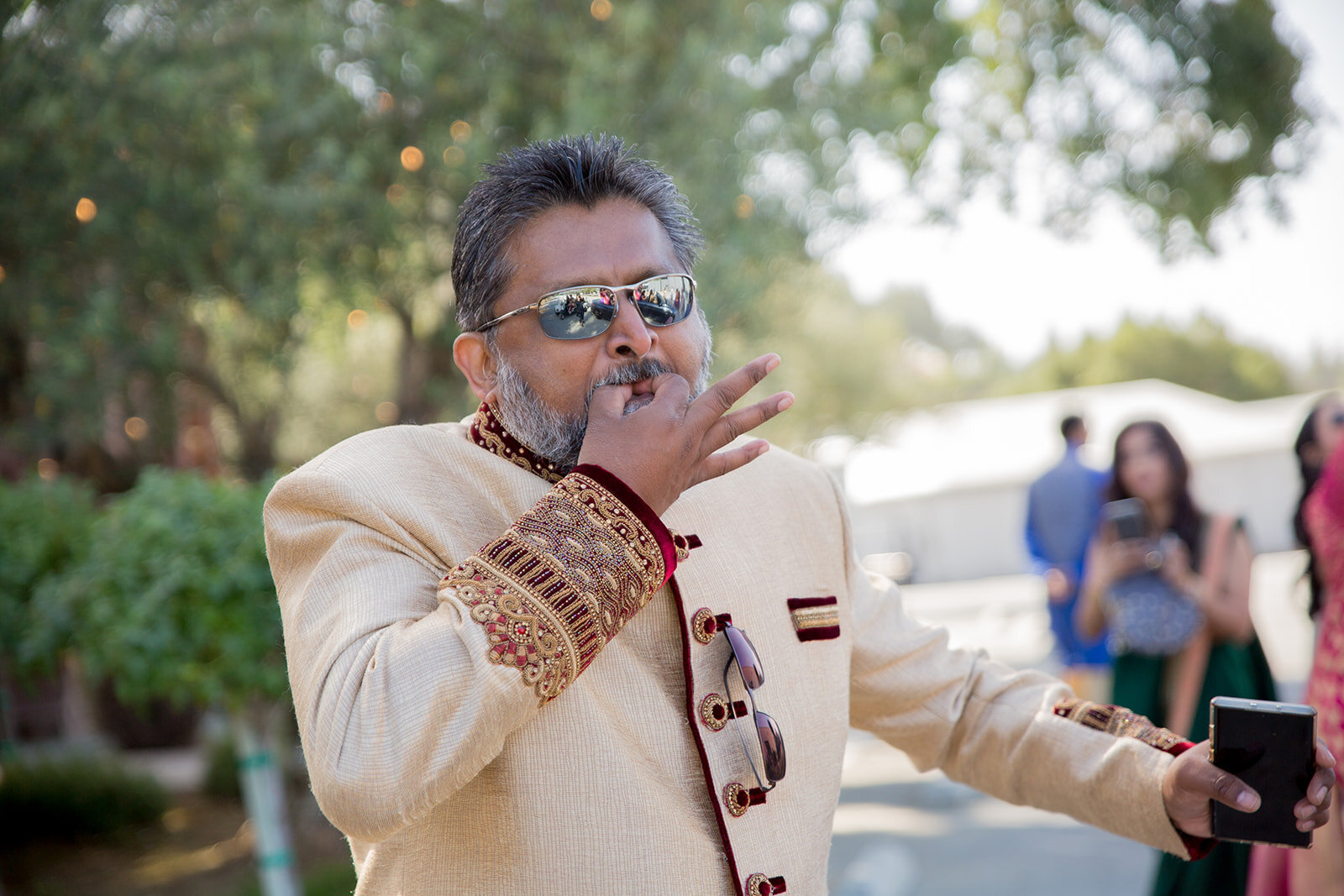 Le Cape Weddings - California Indian Wedding - Baraat - Krupa and Shilpa -76.jpg