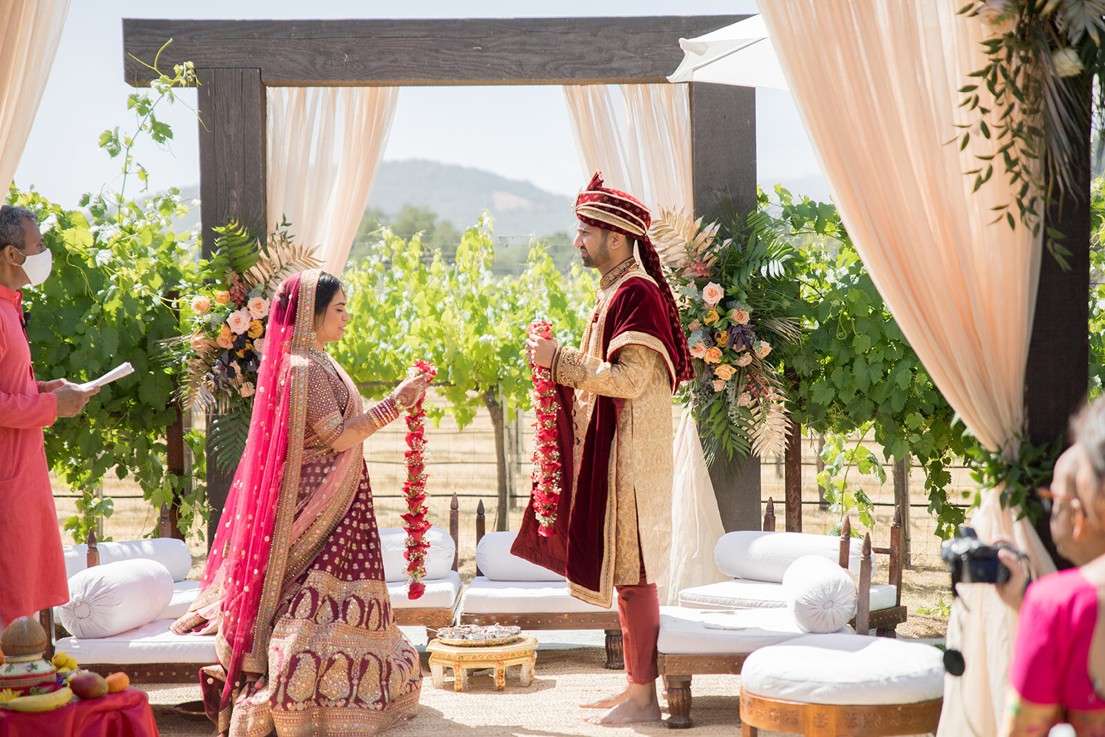 Le Cape Weddings - California Indian Wedding - Hindu Ceremony - Krupa and Shilpa -115.jpg