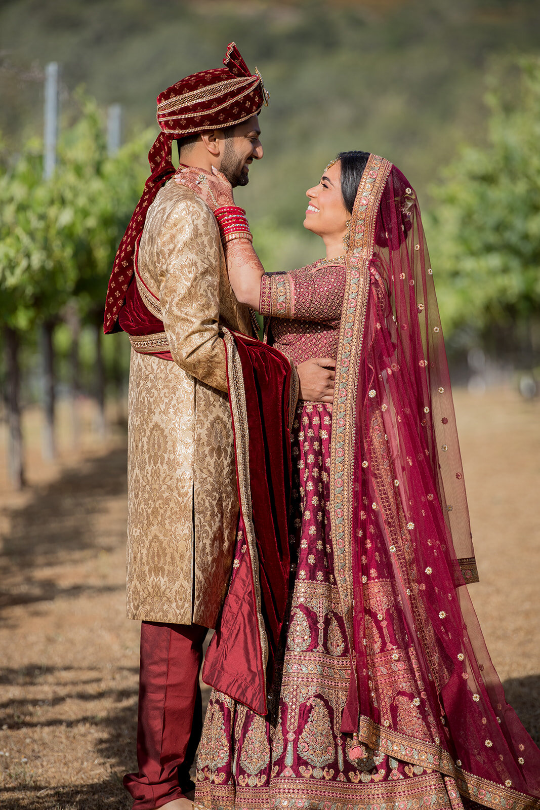 Le Cape Weddings - California Indian Wedding - First Look - Krupa and Shilpa -39.jpg